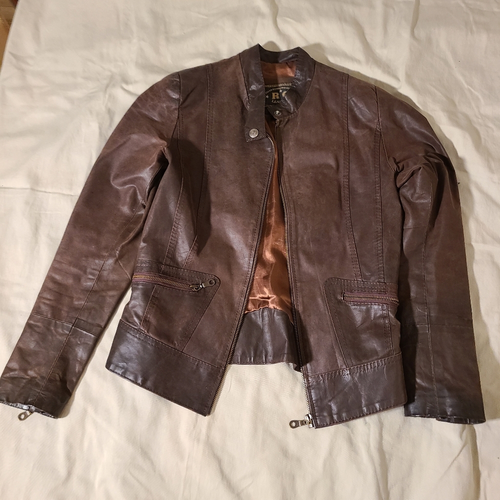Brown Leather Jacket